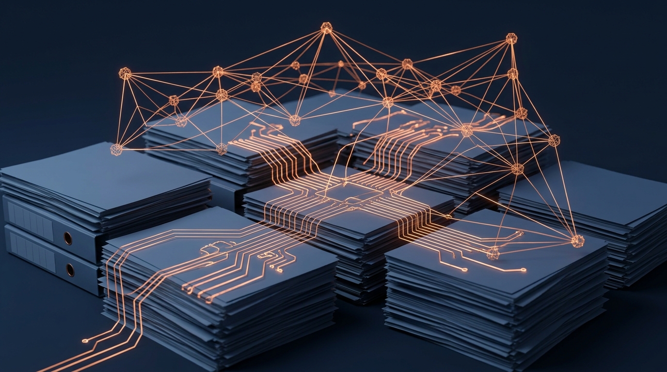 Person working at laptop in thoughtful environment