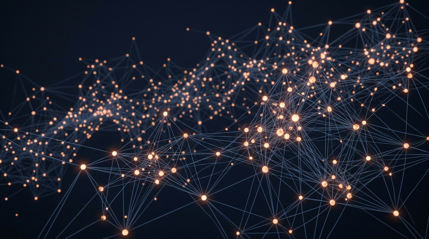 Man reading research on phone